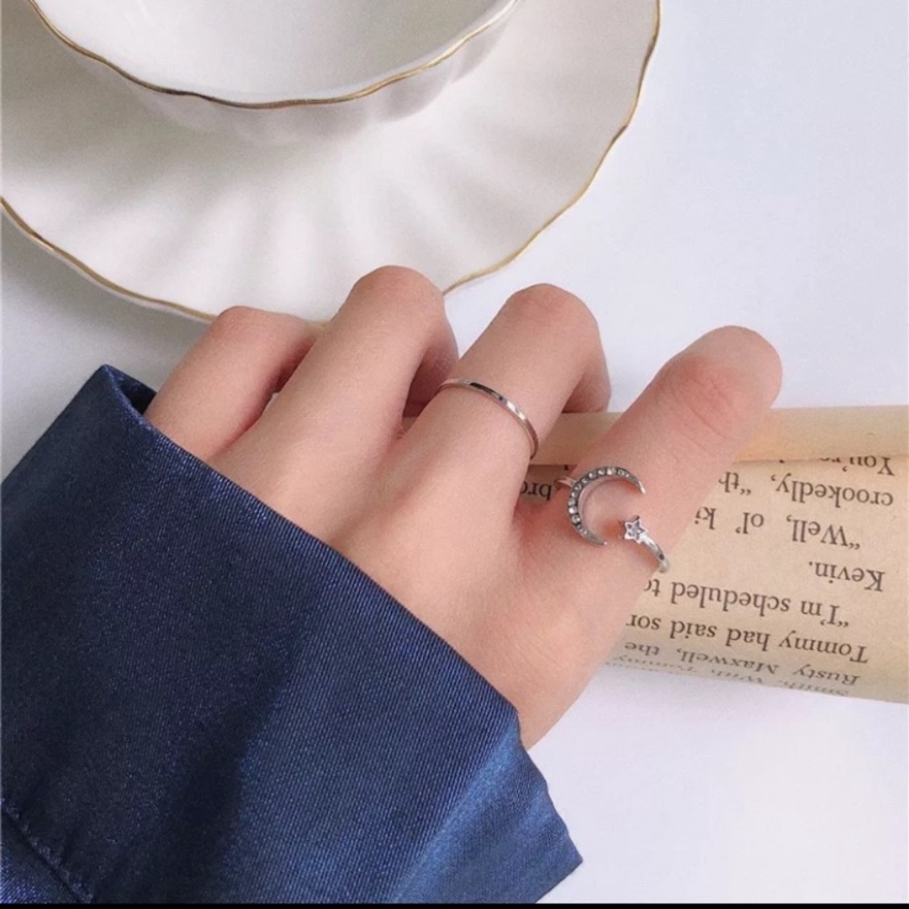 Moon Star Rings - Picture 4 of 5